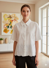 Load image into Gallery viewer, Shirt with embroidery
