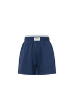 Load image into Gallery viewer, Comfy chic shorts navy blue
