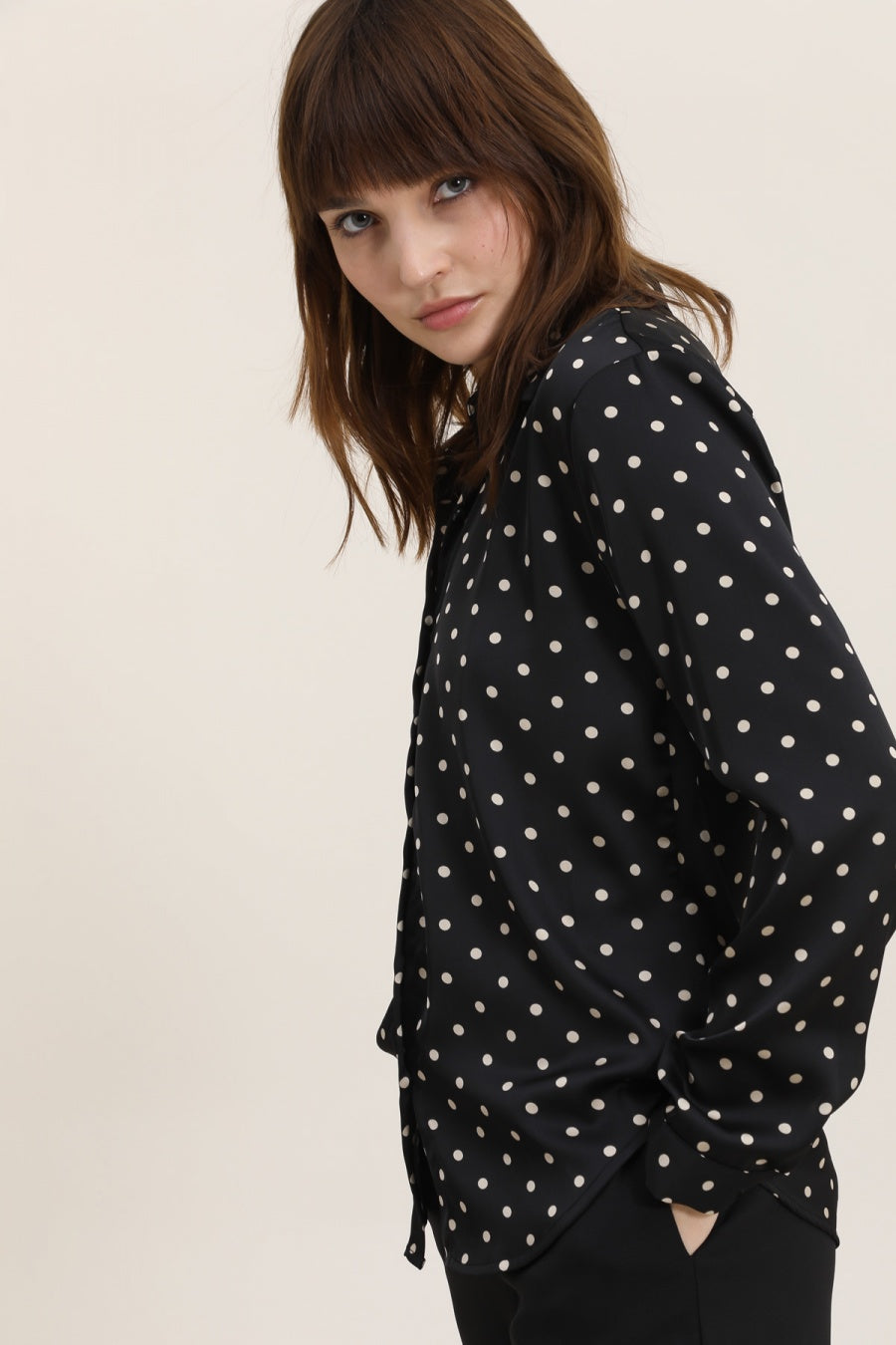 Polka dot blouse GIA