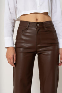 Leather trousers CHLOE