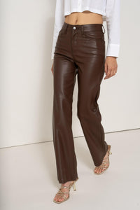 Leather trousers CHLOE